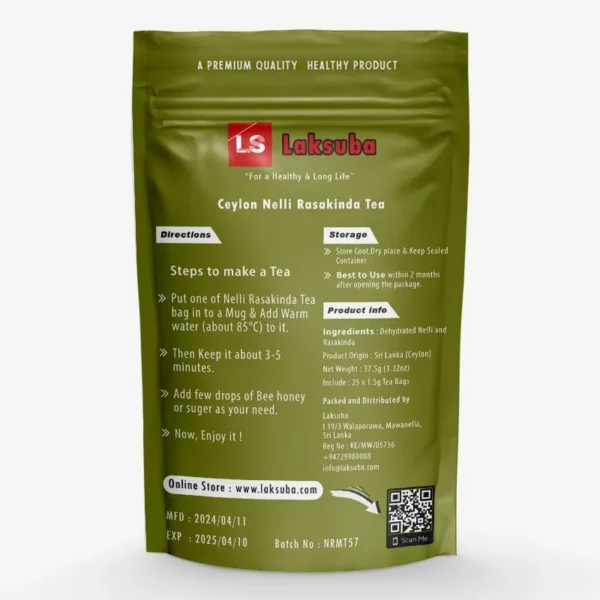 Introducing Nelli Rasakinda Tea: A Unique Blend for Rejuvenation and Health Benefits