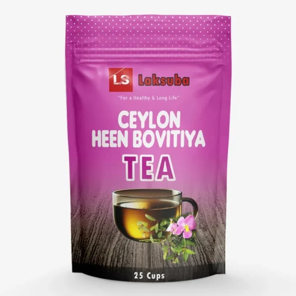 Introducing our exquisite Ceylon Heen Bovitiya Tea, crafted with utmost care and expertise. This exceptional tea is made using the finest Heen Bovitiya leaves, scientifically known as Osbeckia Octandra.