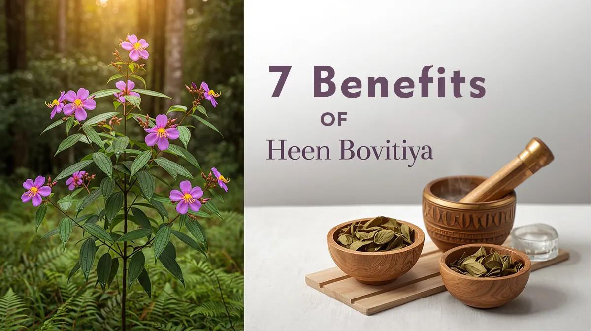 Heen Bovitiya (Osbeckia octandra) – Sri Lanka's endemic medicinal plant proven to offer 10x anti-inflammatory power and 75% liver protection. Traditional Ayurvedic remedy now backed by modern science.